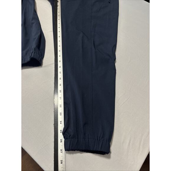 Women's L Navy Blue Pull On Lightweight Joggers Athleisure Active Workout Gym - Picture 10 of 10